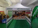 3X3m Outdoor Aluminum Frame Pop Up Gazebo Banner Stand For Event