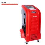Red R410a Refrigerant Recovery Car AC Service Station 1HP CE Certificate