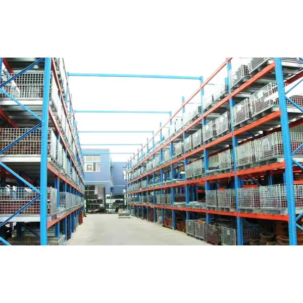 B25 Warehouse Storage Cage Medium Duty Container Wire Metal Container Pallet Stackable Cage