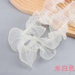 12cm*2m Wrinkled Edge Lace Ribbon For Flower Package And Gift Packing