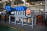 Sofa Shredder Municipal Solid Waste Bulky Furniture Two Shaft Shredder With CE