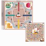 Multifunction Kids Travel Chess Set Board Checkers Backgammon Game Indoor