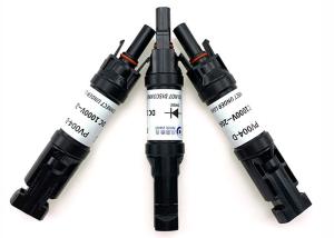 Wholesale Female And Male Solar Panel Cable Connectors Torch Type IP67 Protection from china suppliers
