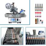 Electric Desktop Automatic Horizontal Reagent Labeling Machine for Small Round
