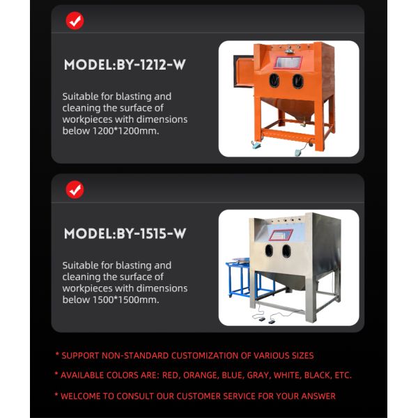 Aluminia Oxide Wet Blasting Machine Vapor Sandblasters 1100w