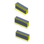 H 5.7 Dual Row Female Header Connector SMT Side Entry DIP Wear Resistant