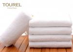 Embossed Plain White Egyptian Cotton Hand Towels For Bathroom Smooth And Warm