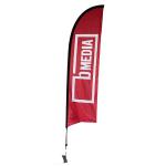 15ft outdoor Factory UV protection Non fading Advertising knife shape Flying