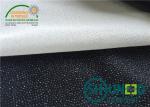 40 ℃ Washing And Dry Cleaning Woven Fusing Fabrics Double Dot C7522Q