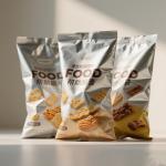 Industrial Grade BOPET Aluminum Foil Bags Reusable Bulk Coffee Snack Storage