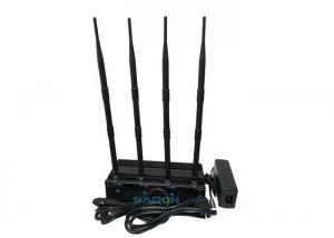 China 4w Desktop Wifi Signal Jammer , Wifi Disruptor Jammer With Adjustable Button on sale