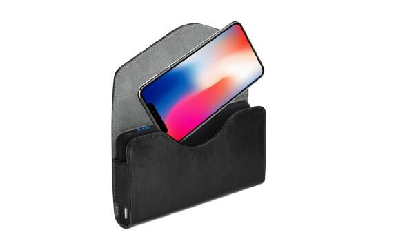Portable Qi Wireless Charging Wallet , 5W 5200mAh Wireless Charging Battery Bank