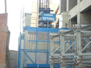 Wholesale Single Cage 1000kg Construction Personnel Hoist System from china suppliers