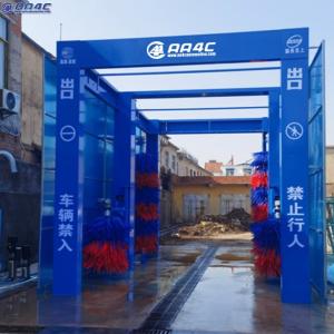Wholesale AA4C Automatic Drive Through 6 Brushes Power Consumption 0.5 Kwh/bus Bus Truck Washer Rollover Washing Machine AA-DR4 from china suppliers