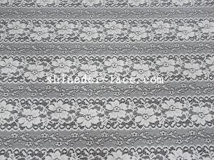 Wholesale Delicate Flower Striation Spacing Stretch Lace Fabric With Nylon Spandex Material For Dress SYD-0173 from china suppliers