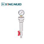 Optimize Flow Rate with Brass Pressure Relief Valve Water Pressure Gauge in