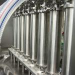 Automatic Chocolate Filling Machine For Plastic Glass Jar Bbq Sauce Bottle