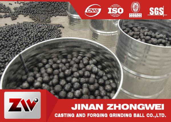 Quality High Chrome High Hardness Cast Iron Balls For Cement Plant Ball Mill for sale