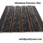 High Traffic Anti Slip Safety Mat 11mm Depth Aluminum Entrance Walk Off Rib