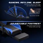 ALINUNU Gaming Chair with Footrest and Customized Services Item Weight 46.5
