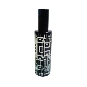 Wholesale empty perfume spray bottle recycled glass bottles black blue red pink green cap plastic and metal roll frog from china suppliers