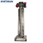 Stainless Steel 304 Vertical Spiral Dry Elevator Conveyor For Cocoa Powder
