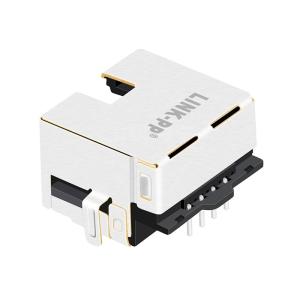 Wholesale LPJE4713AGNL PCB Edge THT RJ45 Jack Yellow/Green LED Without Integrated Magnetics from china suppliers