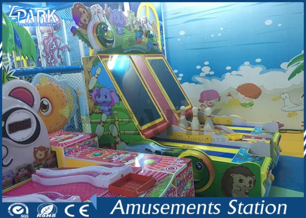 HD LCD Screen Arcade Bowling Machine / Coin Operated Game Machines Toys