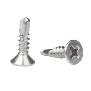 Wholesale ST4.2 Metric Measurement System Carbon Steel Dacromet Hex Head Self Drilling Screw With Flange for Industrial Strength from china suppliers