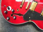 Wholesale ES335 Jazz electric guitar ES 335 Guitar Chrome hardware In Wine ES