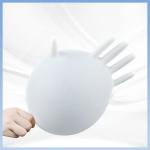Textured Disposable White Powder Free Nitrile Gloves Skin Friendly