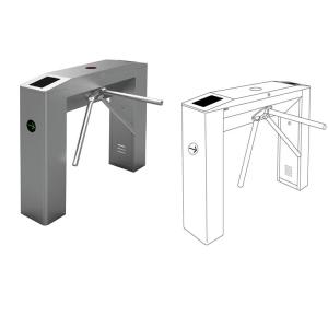 Wholesale 304 Stainless Steel Digital Tripod Turnstile Pedestrian Access Control System With Barcode Reader from china suppliers