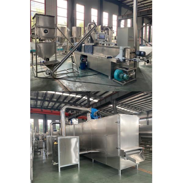 Automatic Dry Extruder 160kg/H Pet Food Machine For Dog