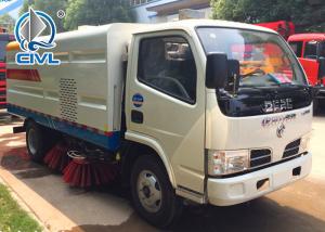 Wholesale New Light Road Sweeper Truck With Stainless Steel 5m³ GarbageTank 1100L Water Box With Good Price from china suppliers