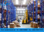 Forklift Warehouse Pallet Racking Systems , 1000-2500kg / Arm Drive Through