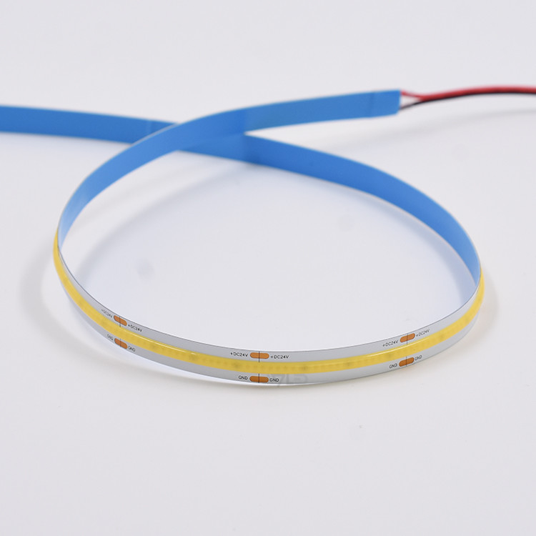 3000k 4000k 6500k COB Light Strip New Arrival Design 504 Leds/M 12W/M for Lighting Project