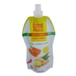 OEM low price wholesale juice liquid food stand-up pouches with plastic mouth