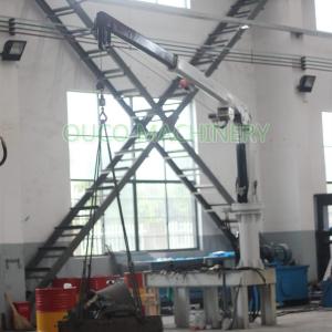 Wholesale 6M Remote Control Telescopic Knuckle Boom Crane Offshore from china suppliers