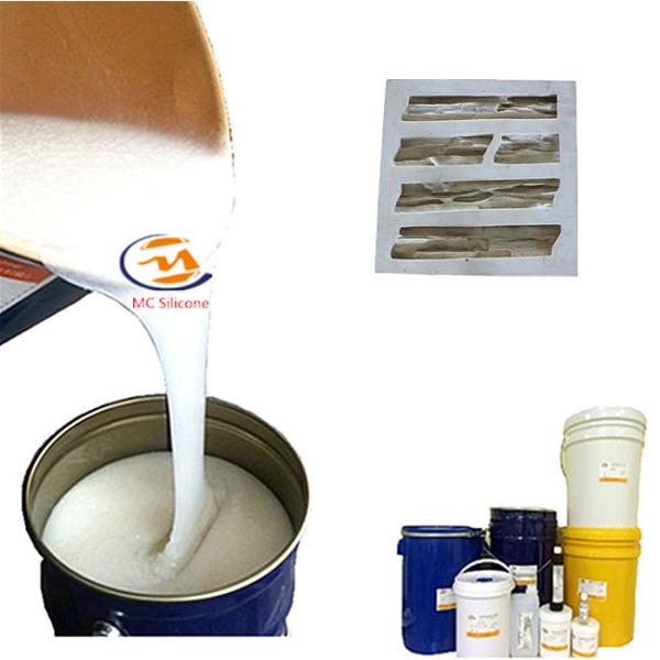 32-34 Shore A Polycondensation Tin Cure Silicone Rubber For Making Concrete