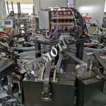 8 Stations Dual Lane Rotary Vacuum Packaging Machine For Mini Bag YDZK8S-12-1018