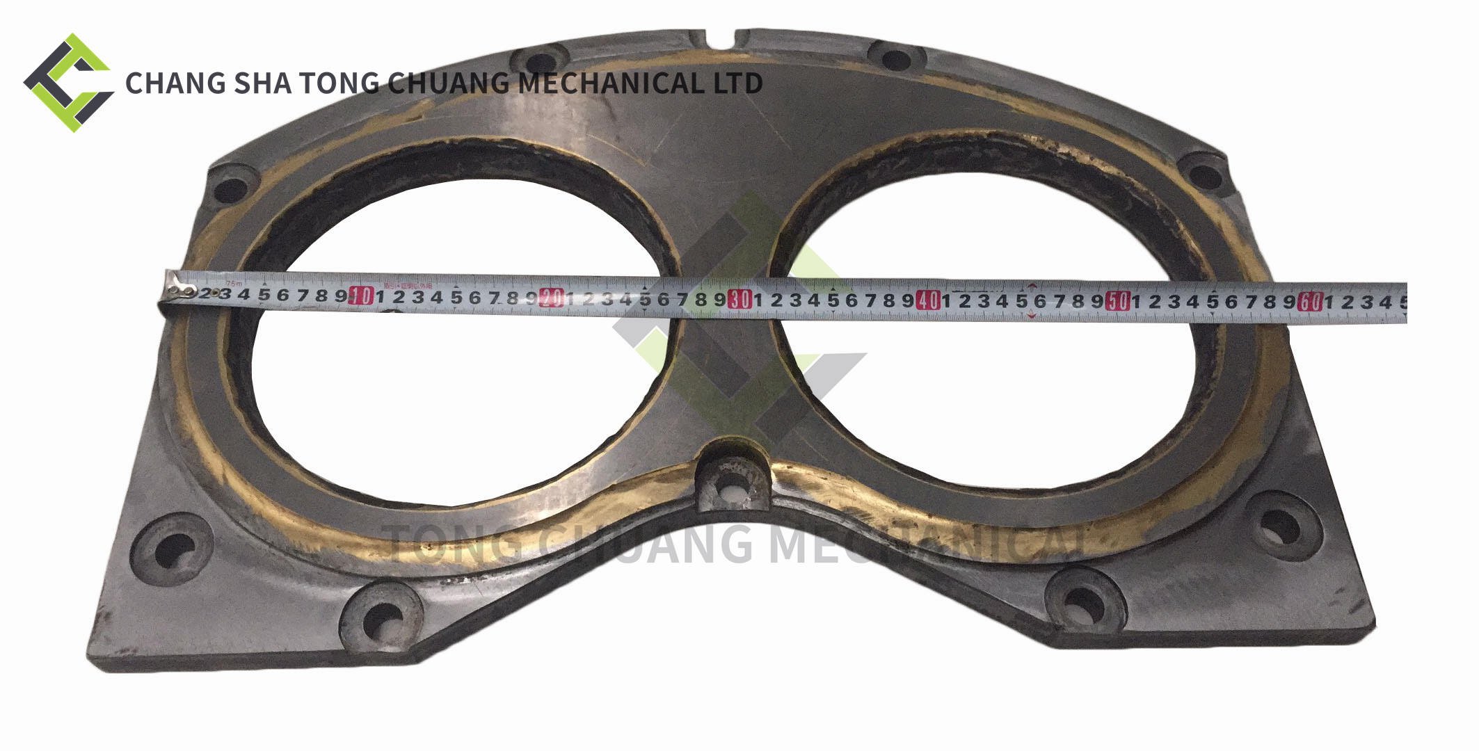 Zoomlion CIFA Concrete Pump Truck Spare Parts, Glasses Plate, Wear resistant Plate, DN230 S1032592