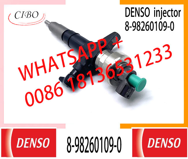Common rail injector 295050-1900 8-98260109-0 diesel injector for Isuzu injector nozzle 295050-1900 8-98260109-0