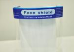 Anti Fog Disposable Face Shield Protective Cover Transparent Color Lightweight