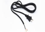 High copper JIS 2pin 10amp power cord without connector power cabale OEM
