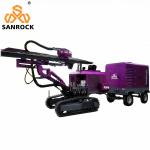 Rotary Blasthole DTH Drilling Machine Diesel 73.5kw Mining Crawler Hydraulic