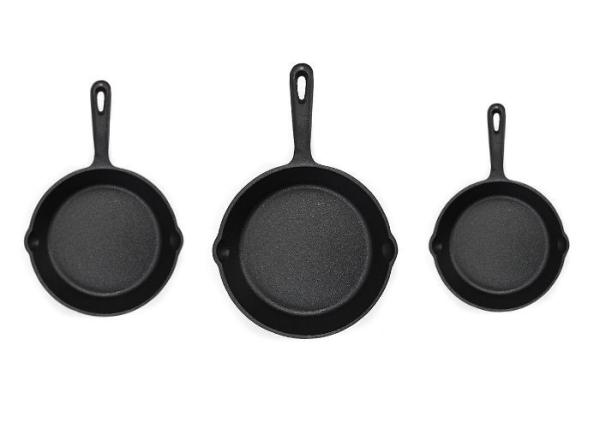 Non-Stick Cast Iron Skillet: Perfect For Healthy Cooking And Easy Clean-Up 16/20