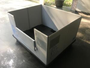 Wholesale Propene Polymer Hollow Honeycomb Products , Honeycomb Board Turnover Box from china suppliers