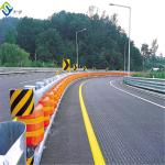 Plastic Eva Pu Anti Crash Guardrail Safety Highway Roller Barrier Expandable