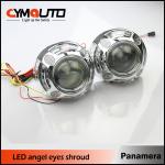 Super Bright Headlight Shrouds 3 Inch Bi Xenon Projector Lens Shrouds