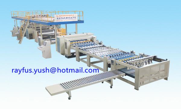 High-Speed 2-Ply Corrugator Line, Single Faced Corrugated Cardboard Making